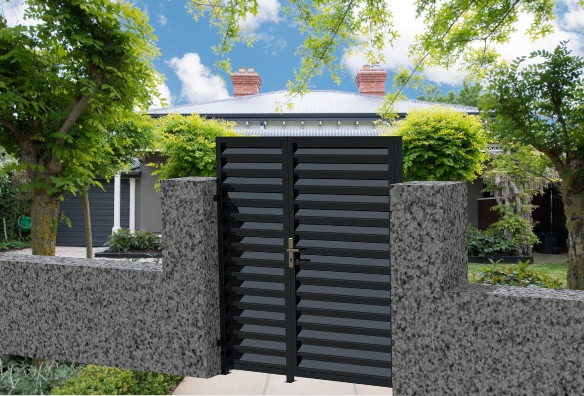 Çift Kanatlı Panjur Bahçe Kapısı (2 x 2 m) - görsel 2