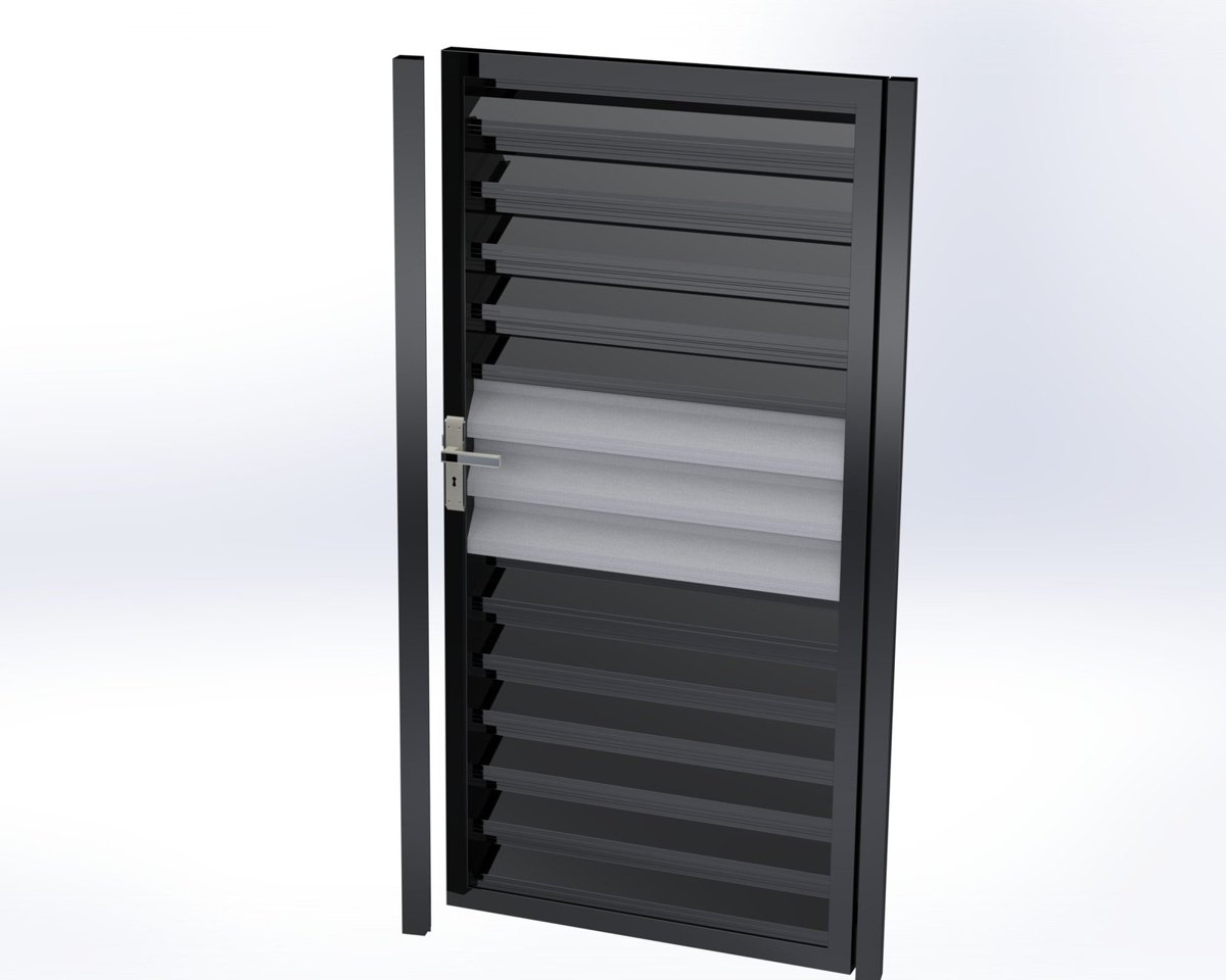 Demir Panel Tipi Bahçe Kapısı