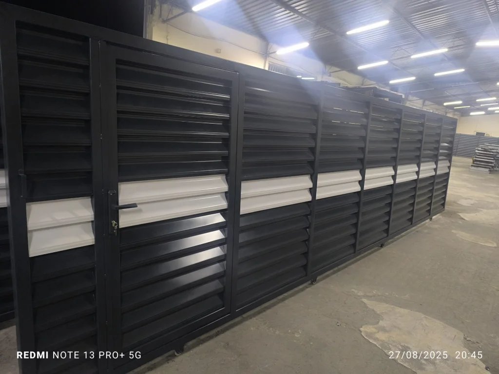 Raylı Sürgülü Otomatik Garaj ve Bahçe Kapısı (5,5 x 1,8 m) - görsel 6